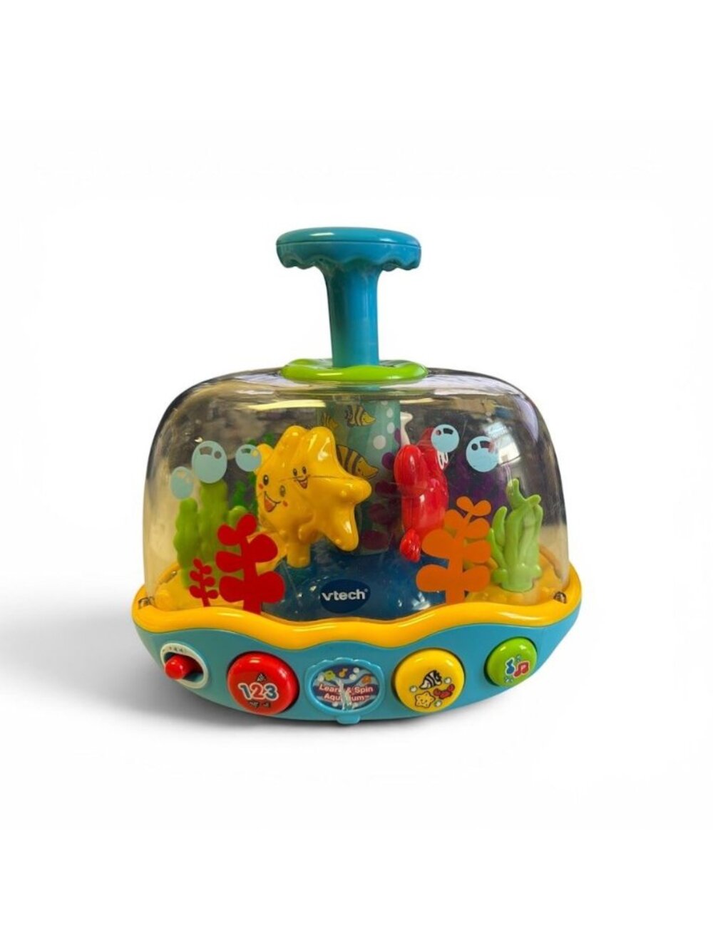 VTech Learn & Spin Aquarium Baby Toy With Lights & Sounds